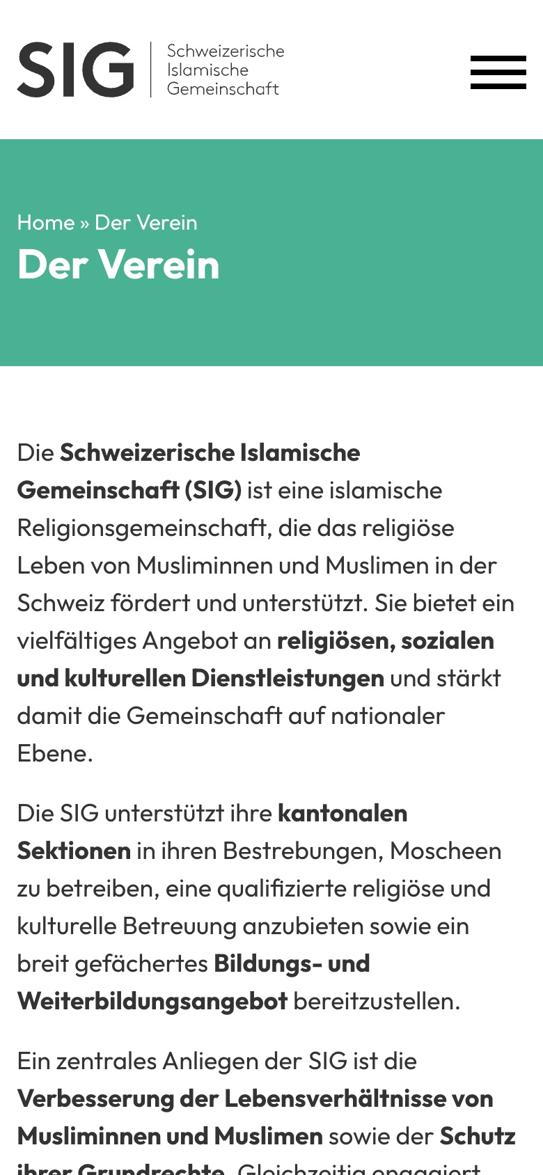 SIG, Mobile